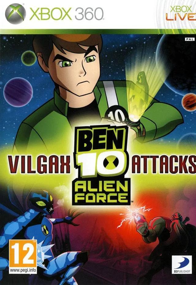 Game | Xbox 360 | Ben 10 Alien Force: Vilgax Attacks Physical Video Games Game Microsoft