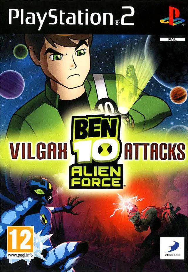 Game | Sony PlayStation PS2 | Ben 10 Alien Force: Vilgax Attacks Physical Video Games Game Sony