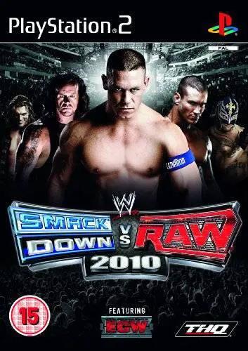 Game | Sony PlayStation PS2 | SmackDown Vs Raw 2010 Physical Video Games Game Sony