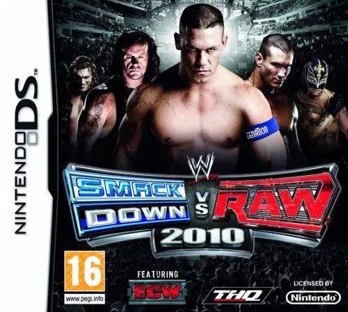 Game | Nintendo DS | WWE Smackdown Vs. Raw 2010 Physical Video Games Game Nintendo