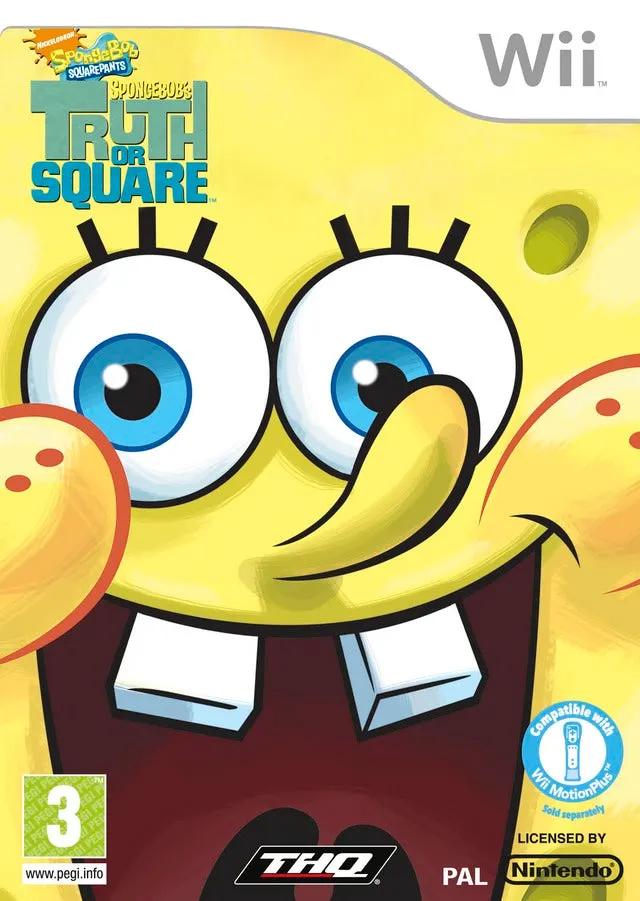 Game | Nintendo Wii | SpongeBob's Truth Or Square Physical Video Games Game Nintendo