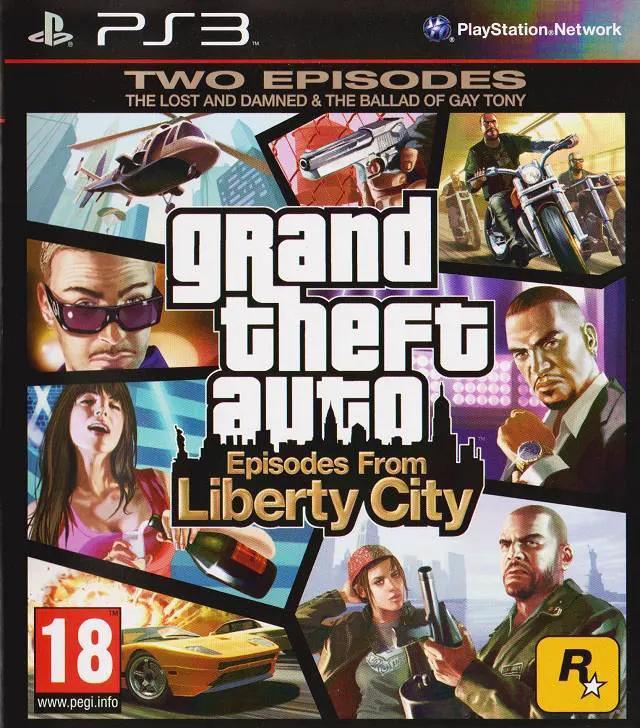 Game | Sony PlayStation PS3 | GTA Grand Theft Auto IV & Episodes From Liberty City The Complete Edition Physical Video Games Game Sony