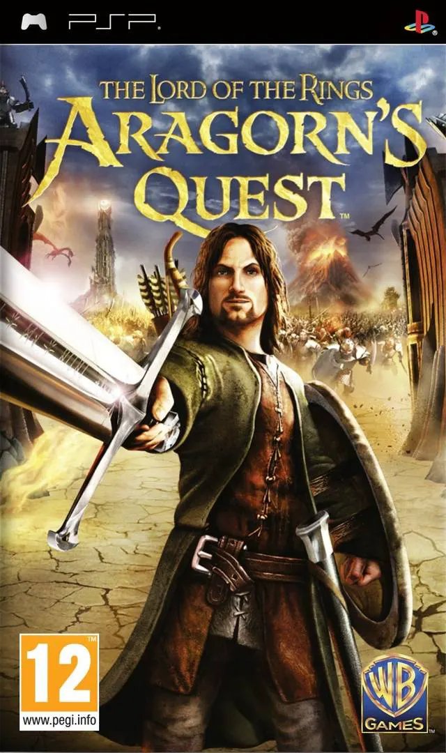 Game | Sony PSP | Lord Of The Rings: Aragorn's Quest Physical Video Games Game Sony