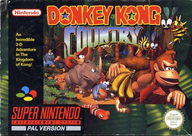 Game | Super Nintendo SNES | Donkey Kong Country Physical Video Games Game Nintendo