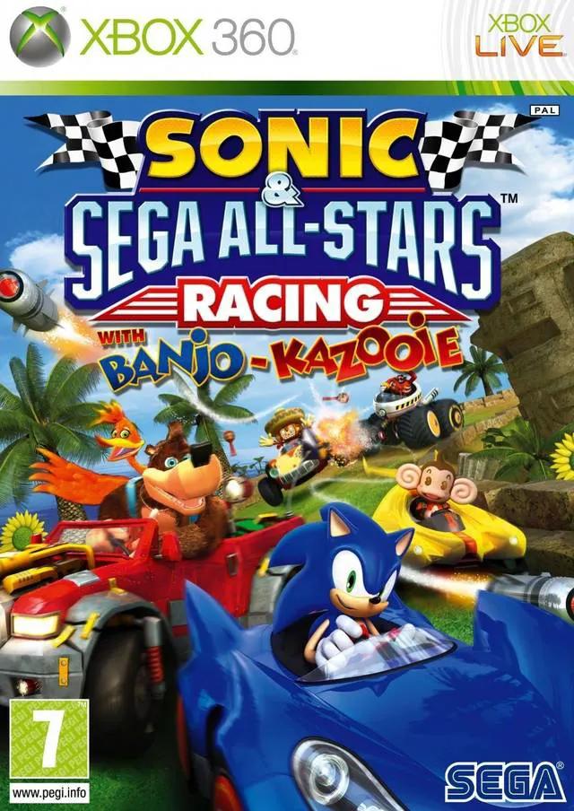 Game | Xbox 360 | Sonic & Sega All-Stars Racing Physical Video Games Game Microsoft