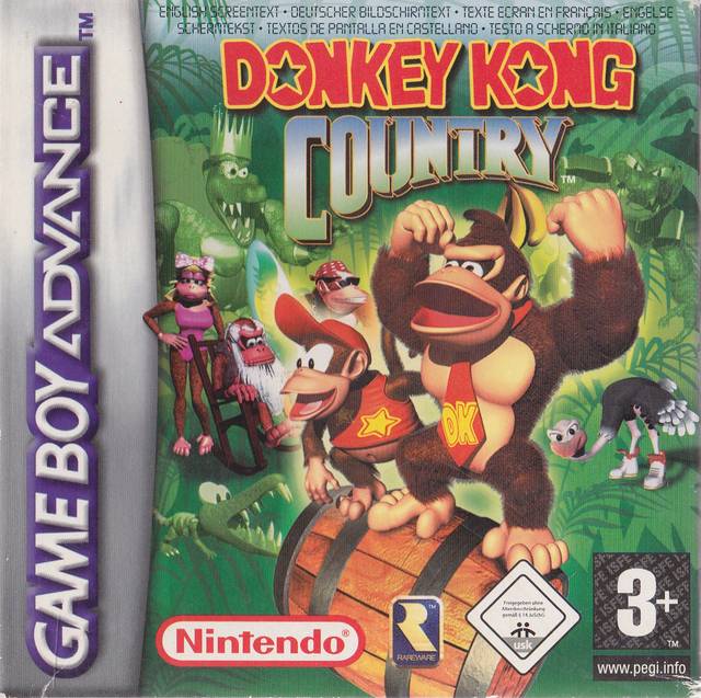 Game | Nintendo Game Boy Advance GBA | Donkey Kong Country