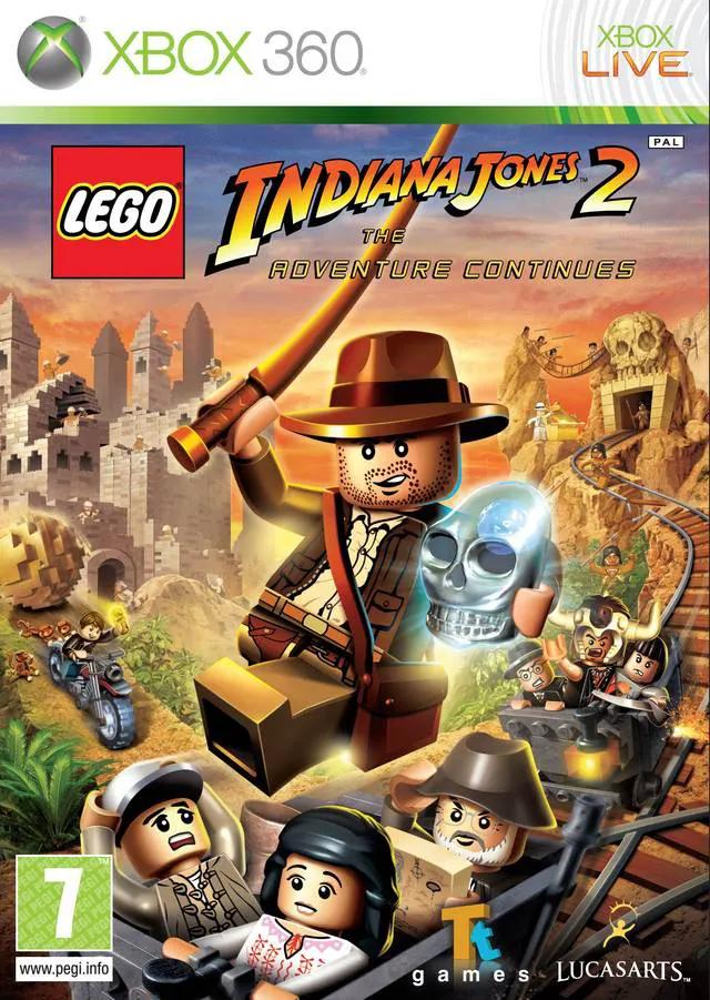 Game | Xbox 360 | LEGO Indiana Jones 2: The Adventure Continues Physical Video Games Game Microsoft