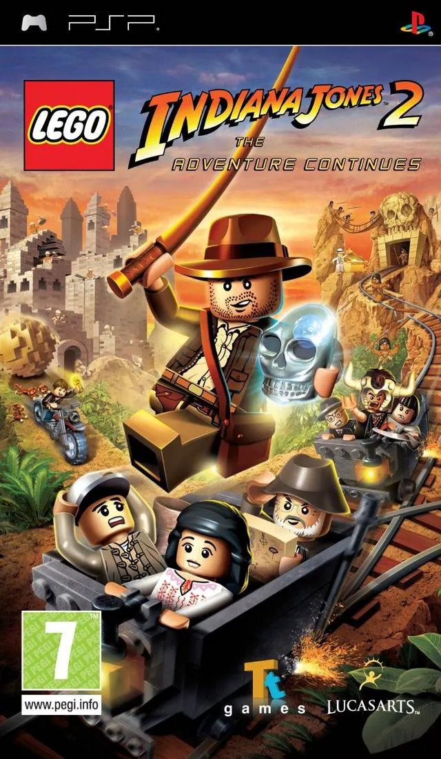 Game | Sony PSP | LEGO Indiana Jones 2: The Adventure Continues Physical Video Games Game Sony