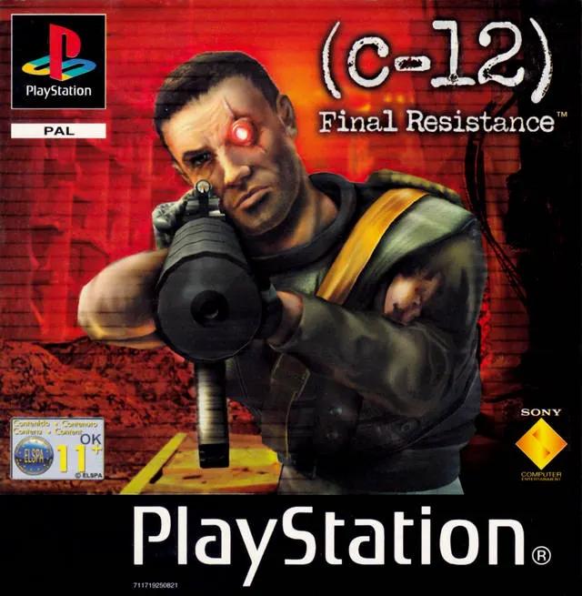 Game | Sony PlayStation PS1 | C-12 Final Resistance Physical Video Games Game Sony