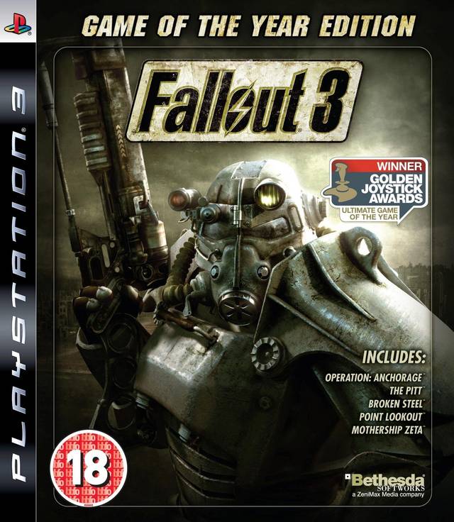 Game | Sony PlayStation PS3 | Fallout 3 (Game Of The Year)