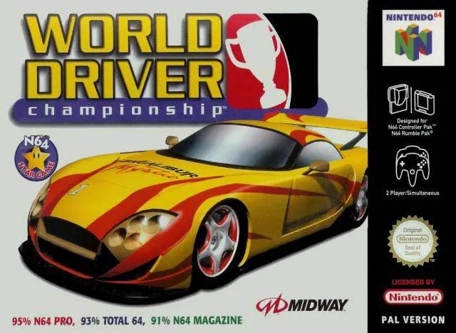 Game | Nintendo N64 | World Driver Championship Physical Video Games Game Nintendo