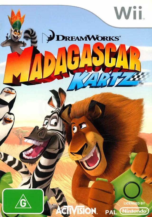 Game | Nintendo Wii | Madagascar Kartz Physical Video Games Game Nintendo