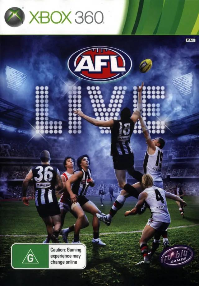 Game | Xbox 360 | AFL Live Physical Video Games Game Microsoft