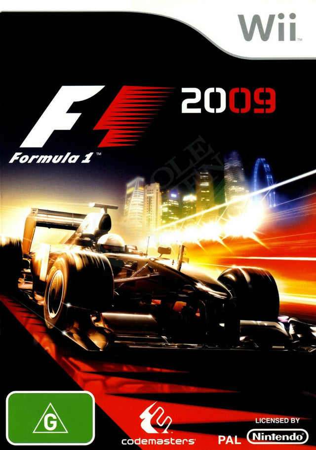 Game | Nintendo Wii | F1 Formula 1 2009