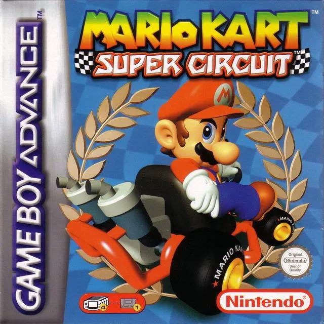 Game | Nintendo Game Boy Advance GBA | Mario Kart: Super Circuit Physical Video Games Game Nintendo