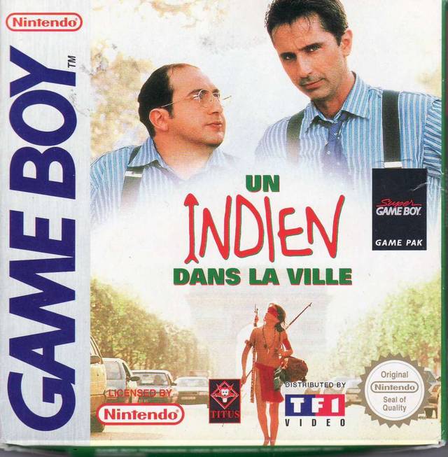Game | Nintendo Game Boy GB | Un Indien Dans La Ville
