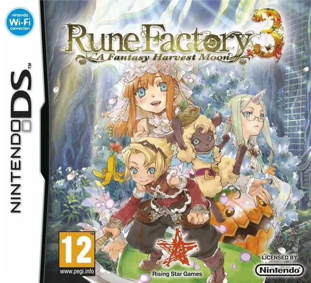 Game | Nintendo DS | Rune Factory 3 A Fantasy Harvest Moon Physical Video Games Game Nintendo