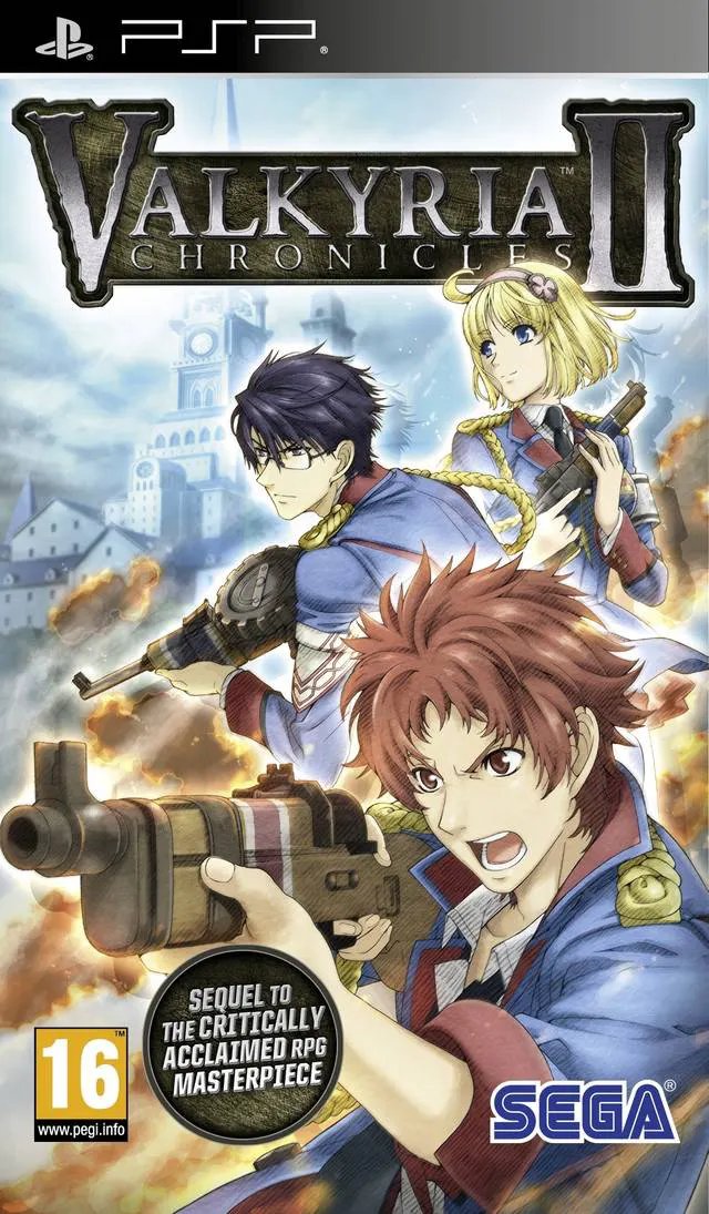 Game | Sony PSP | Valkyria Chronicles II Physical Video Games Game Sony