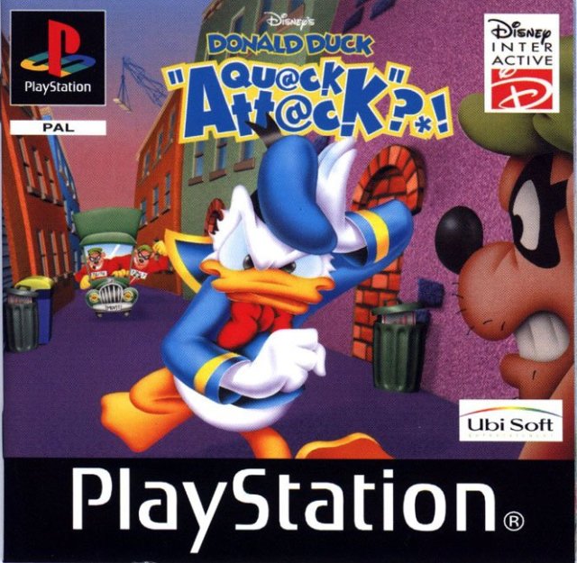 Game | Sony PlayStation PS1 | Donald Duck Quack Attack