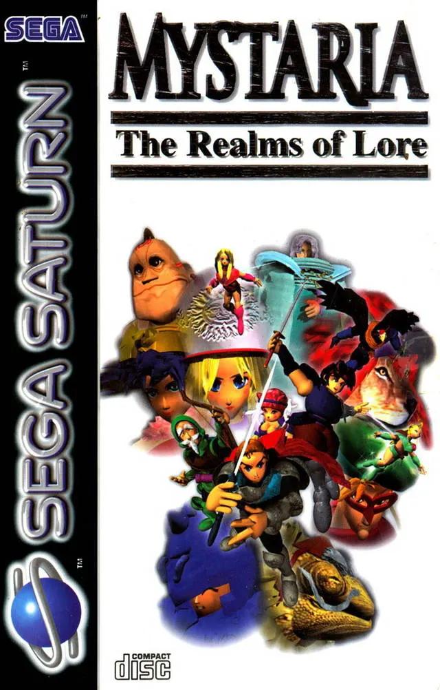 Game | Sega Saturn | Mystaria The Realms Of Lore Physical Video Games Game Sega