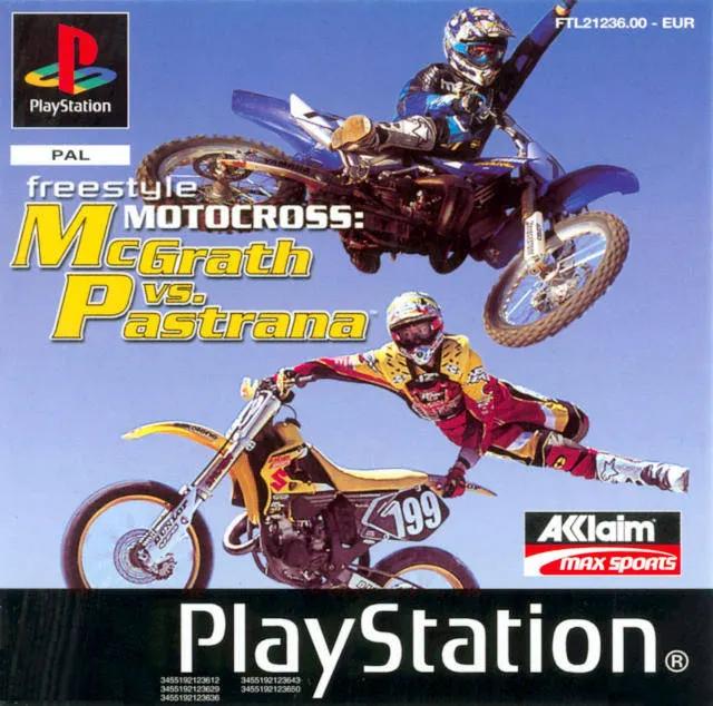 Game | Sony PlayStation PS1 | Freestyle Motocross McGrath Vs. Pastrana Physical Video Games Game Sony