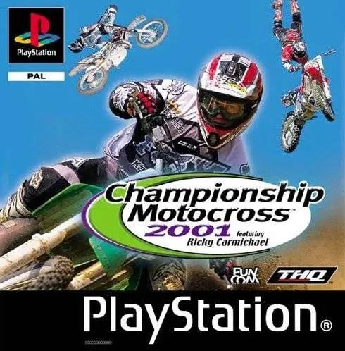 Game | Sony PlayStation PS1 | Championship Motocross 2001 Physical Video Games Game Sony