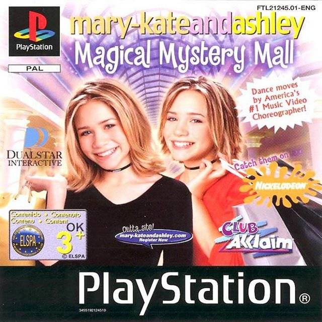 Game | Sony PlayStation PS1 | Mary-Kate And Ashley Magical Mystery Mall