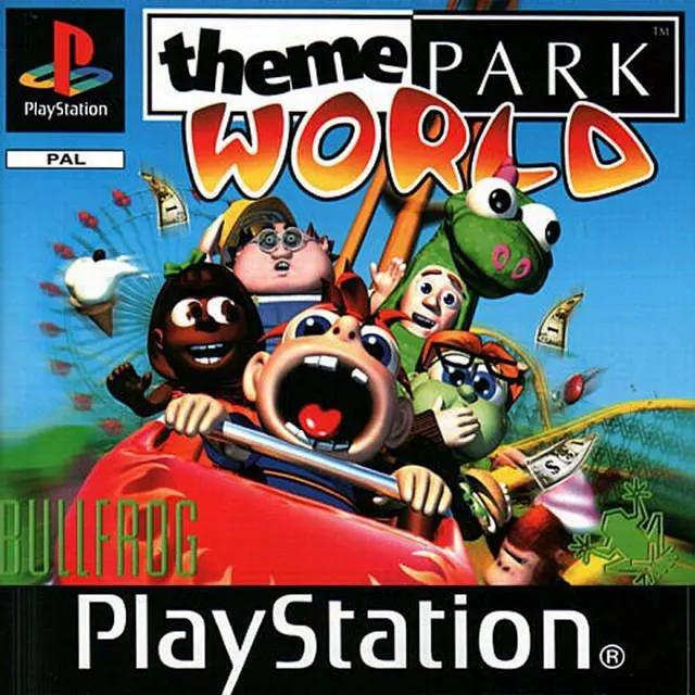 Game | Sony PlayStation PS1 | Theme Park World Physical Video Games Game Sony
