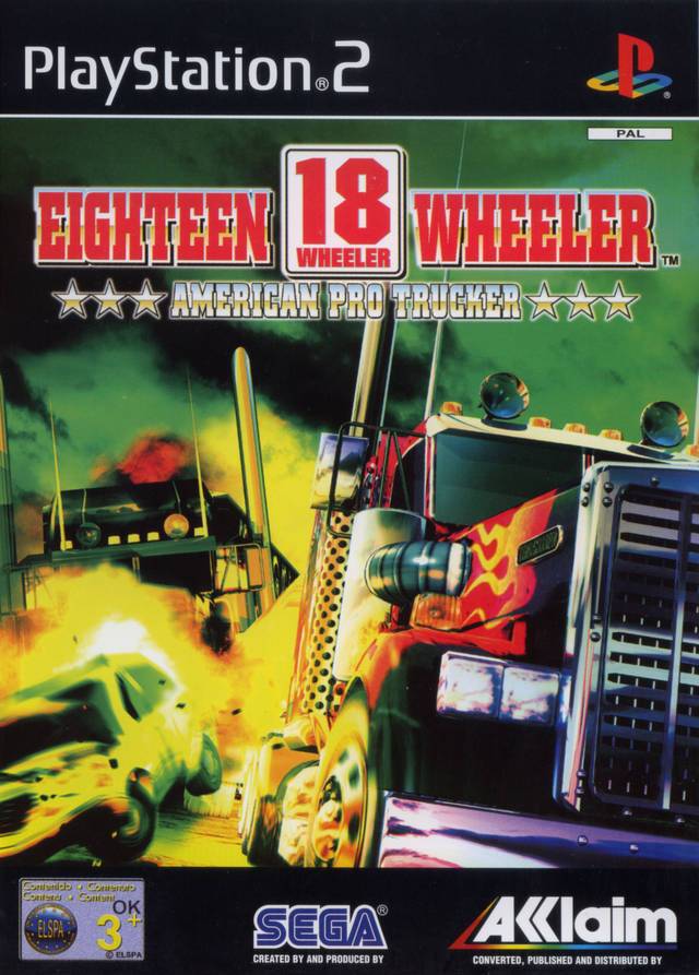 Game | Sony PlayStation PS2 | 18 Wheeler American Pro Trucker