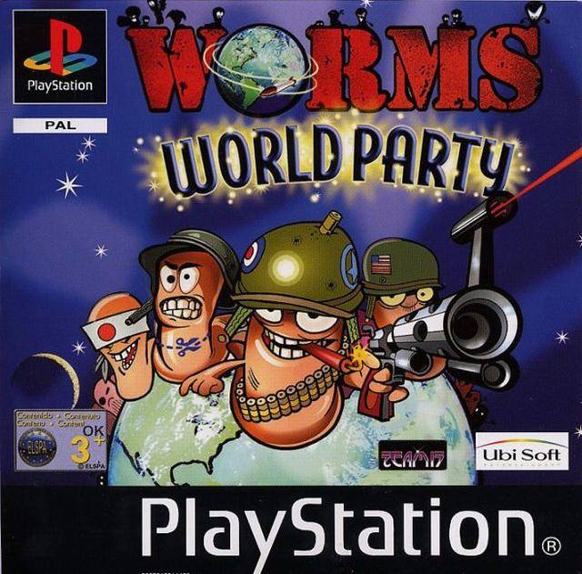 Game | Sony PlayStation PS1 | Worms World Party