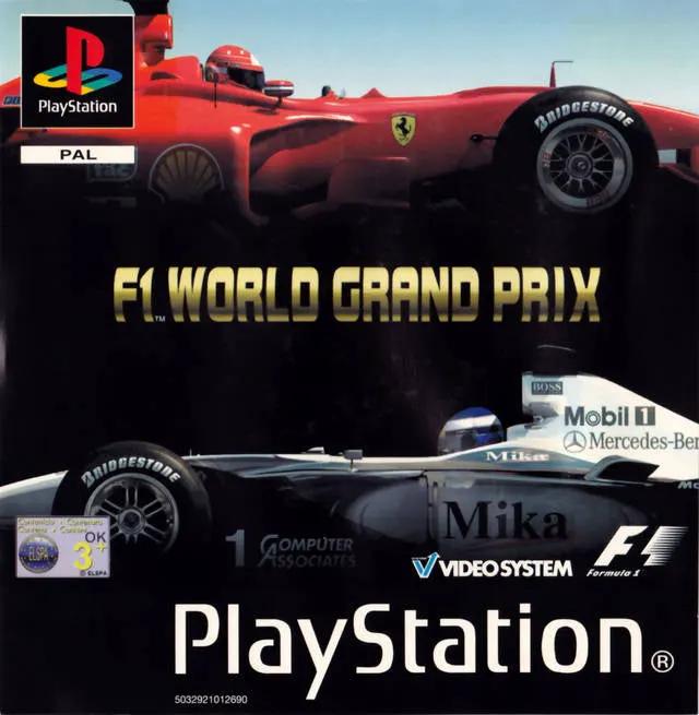 Game | Sony PlayStation PS1 | F1 World Grand Prix Physical Video Games Game Sony