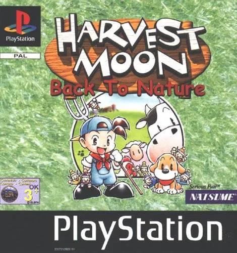 Game | Sony PlayStation PS1 | Harvest Moon Back To Nature Physical Video Games Game Sony