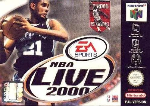 Game | Nintendo N64 | NBA Live 2000 Physical Video Games Game Nintendo