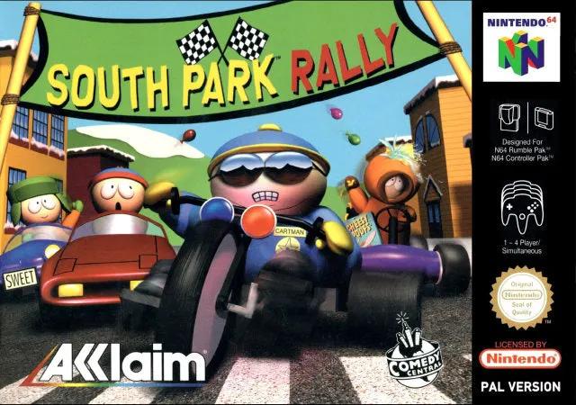 Game | Nintendo N64 | South Park Rally Physical Video Games Game Nintendo