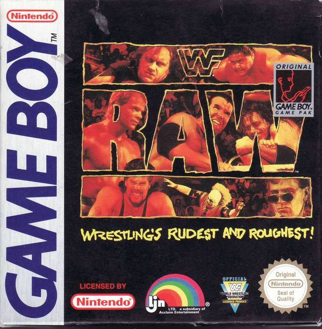 Game | Nintendo Game Boy GB | WWF Raw