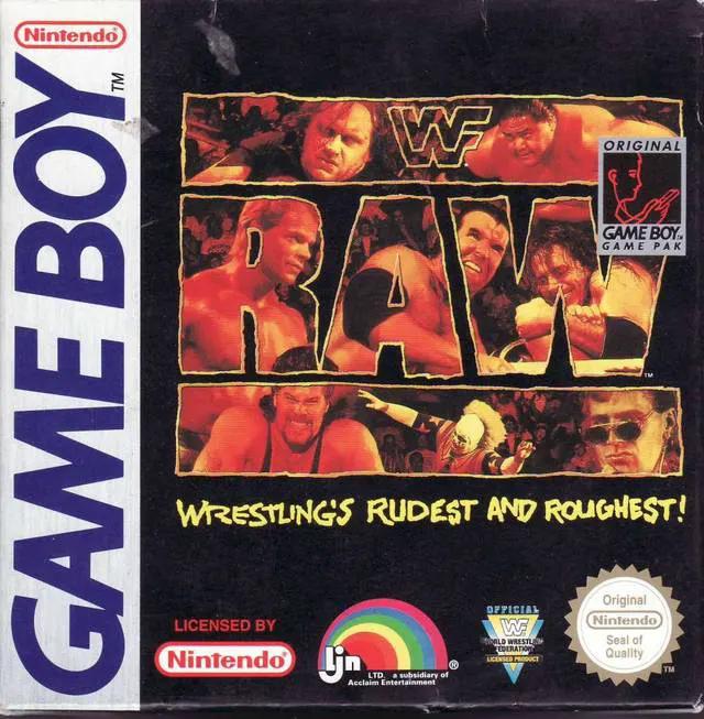 Game | Nintendo Game Boy GB | WWF Raw Physical Video Games Game Nintendo