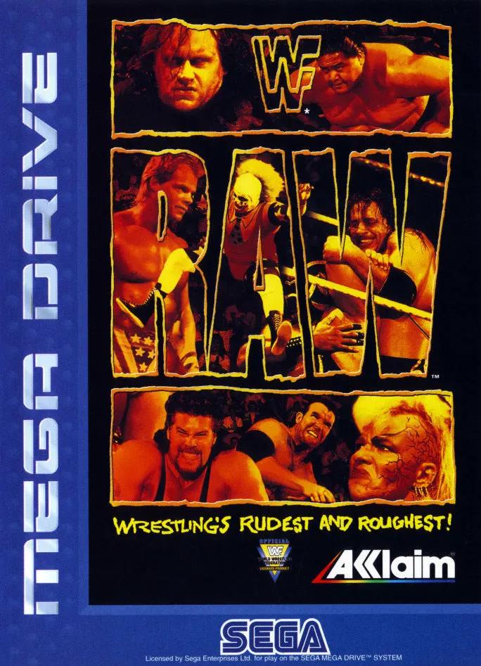 Game | Sega Mega Drive | WWF Raw Physical Video Games Game Sega