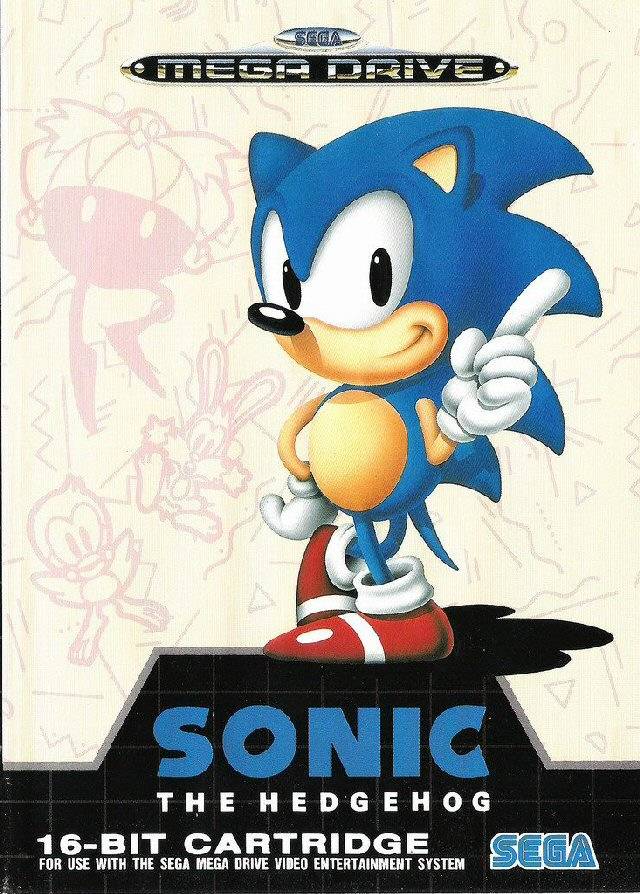 Game | Sega Mega Drive | Sonic The Hedgehog