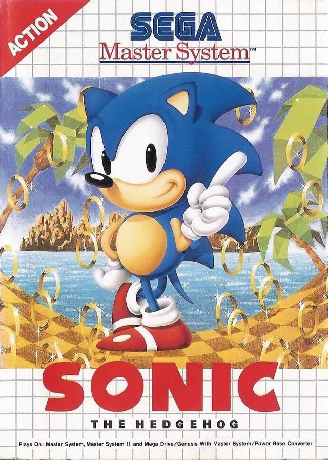 Game | Sega Master System | Sonic The Hedgehog Physical Video Games Game Sega