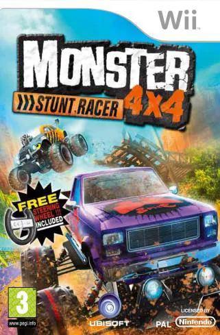 Game | Nintendo Wii | Monster 4x4: Stunt Racer Physical Video Games Game Nintendo
