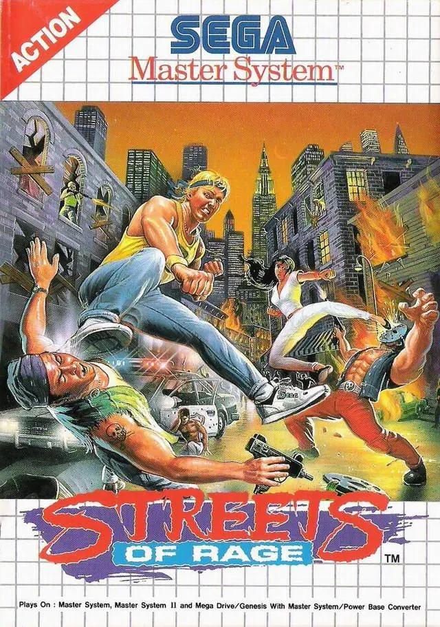 Game | Sega Master System | Streets Of Rage Physical Video Games Game Sega