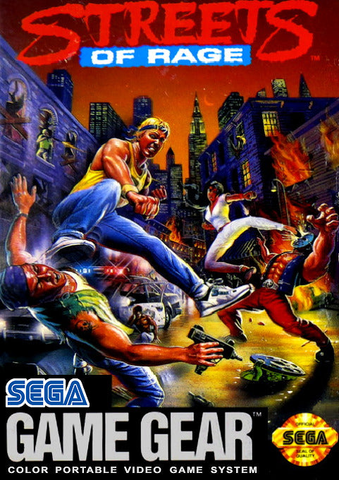 Game | Sega Game Gear | Streets Of Rage