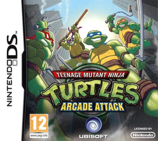 Game | Nintendo DS | Teenage Mutant Ninja Turtles: Arcade Attack Physical Video Games Game Nintendo