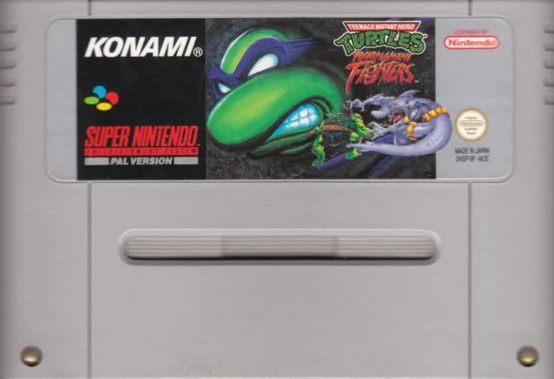 Game | Super Nintendo SNES | Teenage Mutant Ninja Turtles Tournament Fighters Physical Video Games Game Nintendo