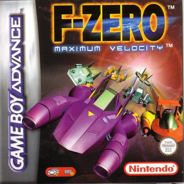 Game | Nintendo Game Boy Advance GBA | F-Zero: Maximum Velocity Physical Video Games Game Nintendo