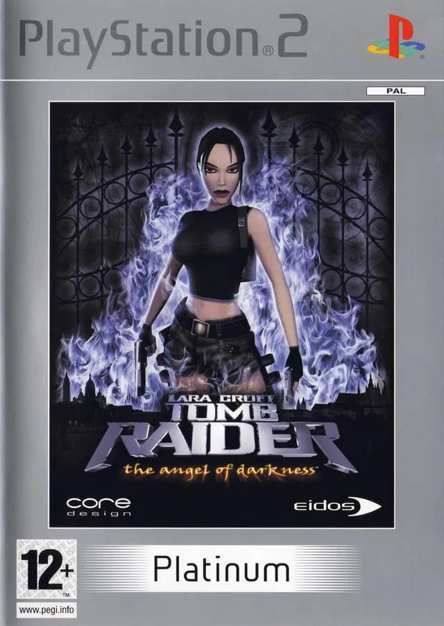 Game | Sony PlayStation PS2 | Tomb Raider Angel Of Darkness (Platinum) Physical Video Games Game Sony