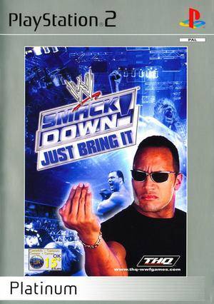 Game | Sony PlayStation PS2 | WWF Smackdown Just Bring It (Platinum)