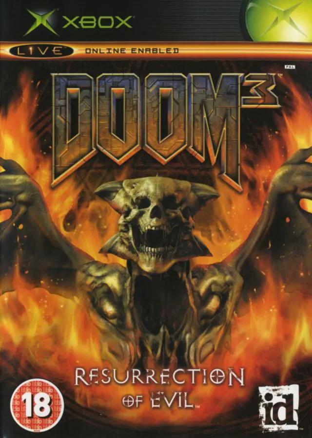 Game | Xbox | Doom 3: Resurrection Of Evil Physical Video Games Game Microsoft