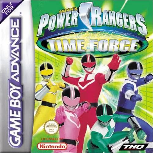Game | Nintendo Game Boy Advance GBA | Power Rangers: Time Force Physical Video Games Game Nintendo