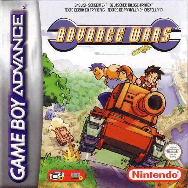Game | Nintendo Game Boy Advance GBA | Advance Wars Physical Video Games Game Nintendo